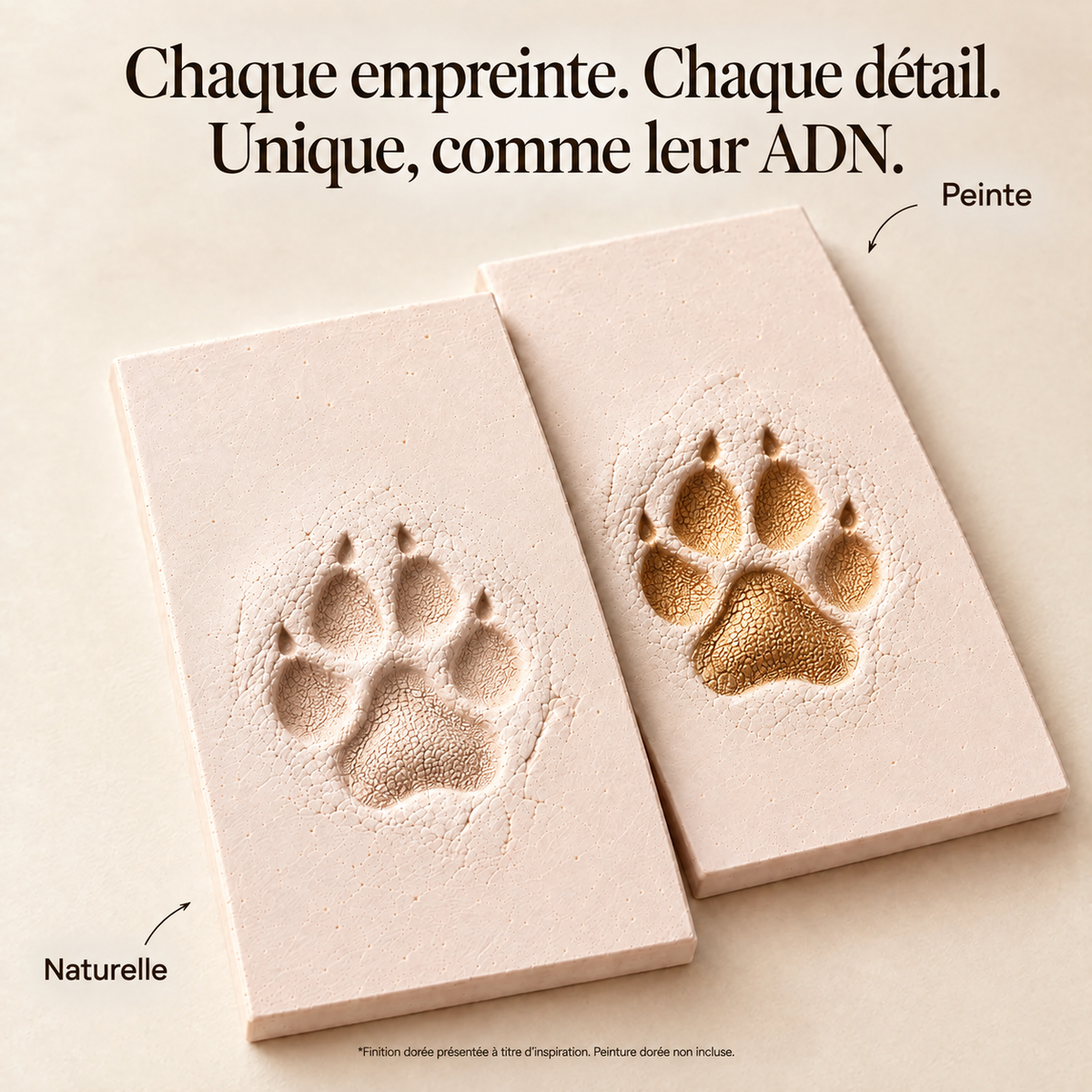 Le souvenir de sa patte – à créer ensemble